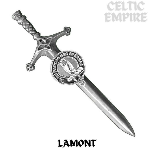 Lamont Family Clan Crest Kilt Pin, Scottish Pin