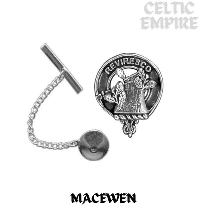 MacEwen Family Clan Crest Scottish Tie Tack/ Lapel Pin
