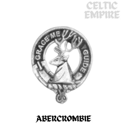 Abercrombie Scottish Family Clan Crest Stainless Steel Dog Tag