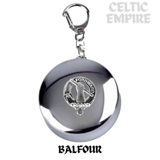 Balfour Scottish Family Clan Crest Folding Cup Key Chain