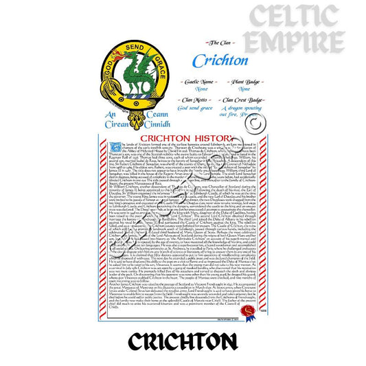 Crichton Scottish Family Clan History