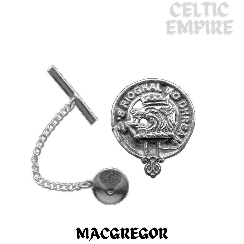 MacGregor Family Clan Crest Scottish Tie Tack/ Lapel Pin
