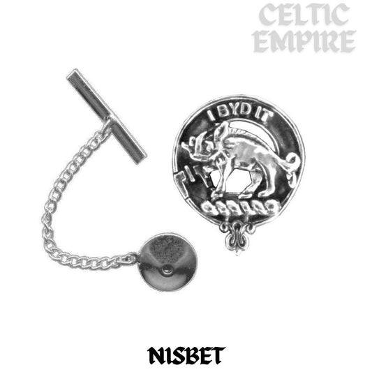 Nisbet Family Clan Crest Scottish Tie Tack/ Lapel Pin