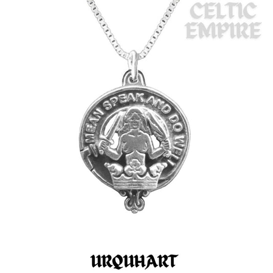 Urquhart Family Clan Crest Scottish Pendant