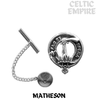 Matheson Family Clan Crest Scottish Tie Tack/ Lapel Pin
