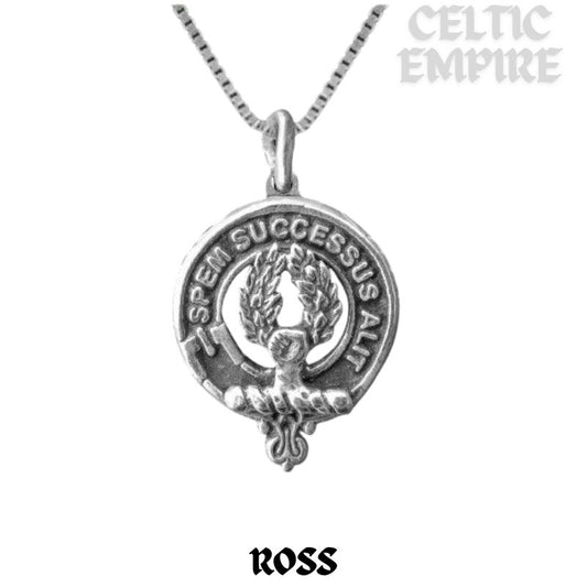 Ross Family Clan Crest Scottish Pendant