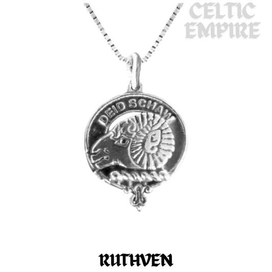 Ruthven Family Clan Crest Scottish Pendant