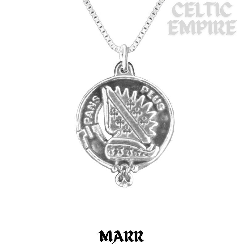 Marr Family Clan Crest Scottish Pendant