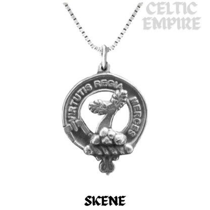 Skene Family Clan Crest Scottish Pendant
