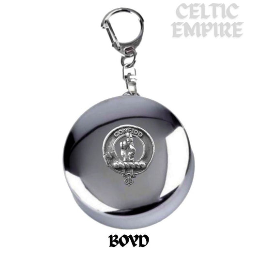 Boyd Scottish Family Clan Crest Folding Cup Key Chain