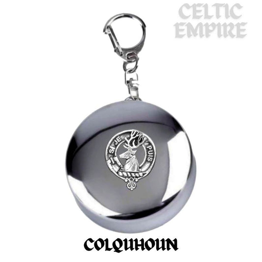 Colquhoun Scottish Family Clan Crest Folding Cup Key Chain