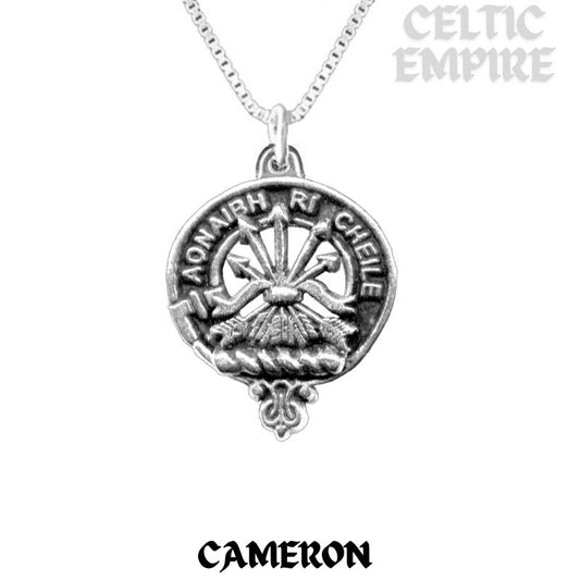 Cameron Family Clan Crest Scottish Pendant