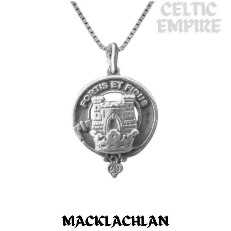 MacLachlan Family Clan Crest Scottish Pendant