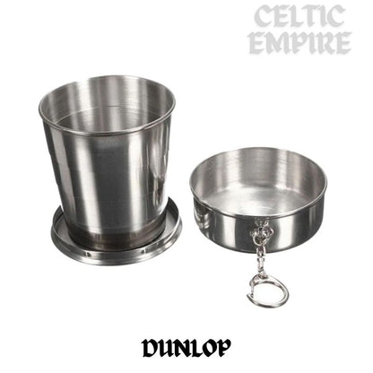 Dunlop Scottish Family Clan Crest Folding Cup Key Chain