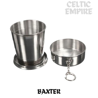 Baxter Scottish Family Clan Crest Folding Cup Key Chain