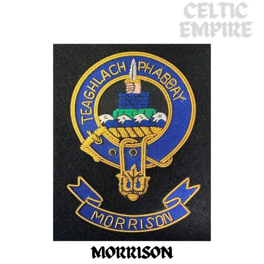 Morrison Scottish Family Clan Embroidered Crest