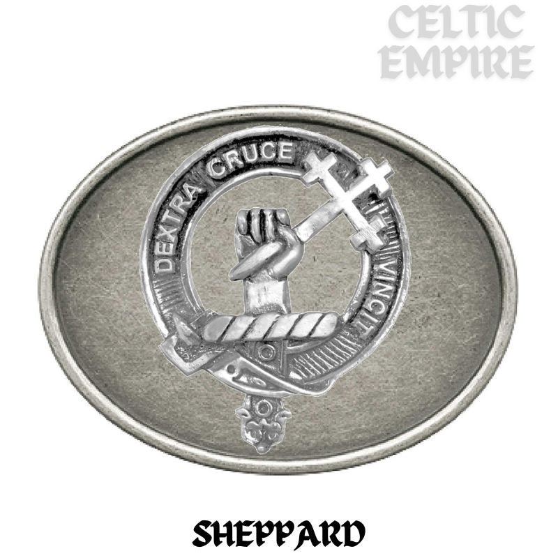 Sheppard Family Clan Crest Regular Buckle