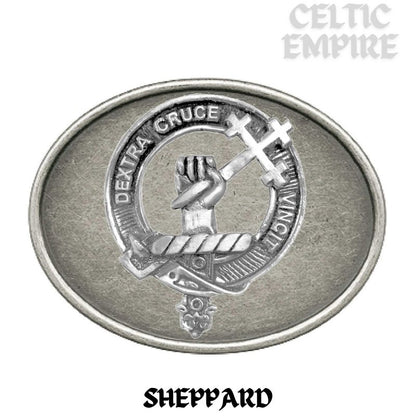 Sheppard Family Clan Crest Regular Buckle