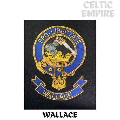 Wallace Scottish Family Clan Embroidered Crest