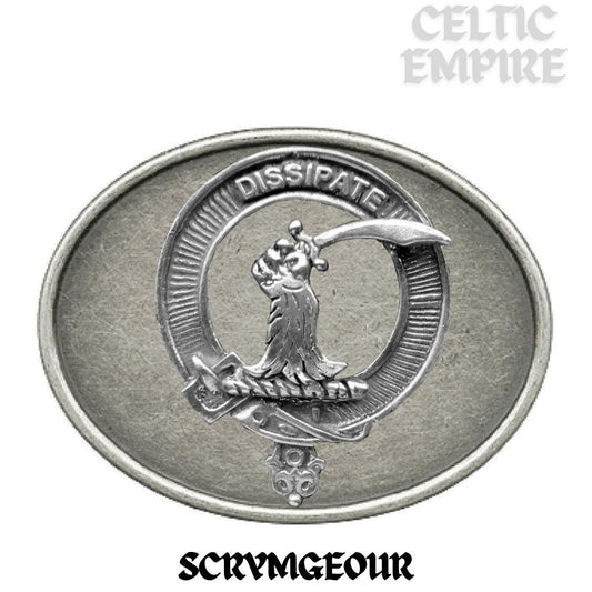 Scrymour Family Clan Crest Regular Buckle