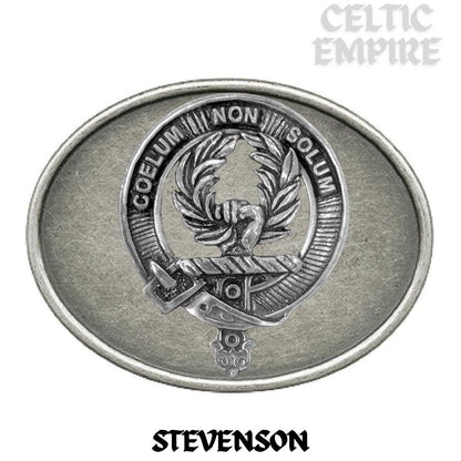 Stevenson Family Clan Crest Regular Buckle