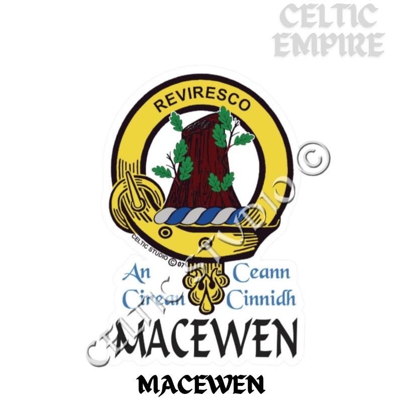 MacEwan Scottish Family Clan Embroidered Crest