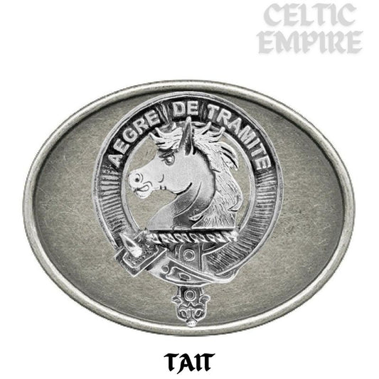 Tait Family Clan Crest Regular Buckle