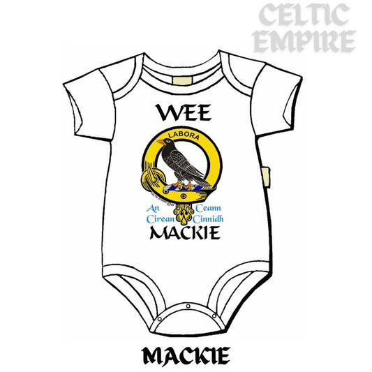MacKie Scottish Family Clan Crest Baby Jumper