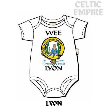 Lyon Scottish Family Clan Crest Baby Jumper