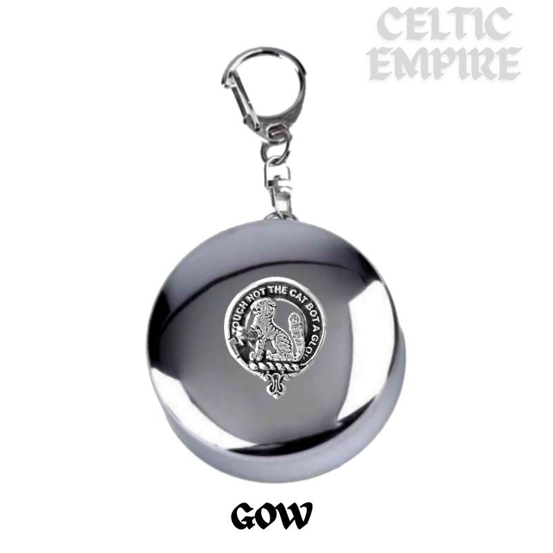 Gow Scottish Family Clan Crest Folding Cup Key Chain