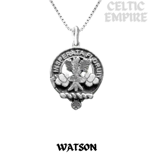 Watson Family Clan Crest Scottish Pendant