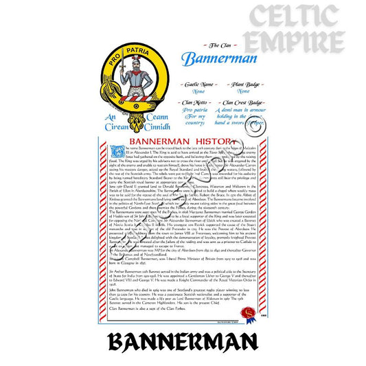 Bannerman Scottish Family Clan History