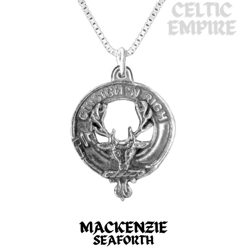 MacKenzie Seaforth Family Clan Crest Scottish Pendant