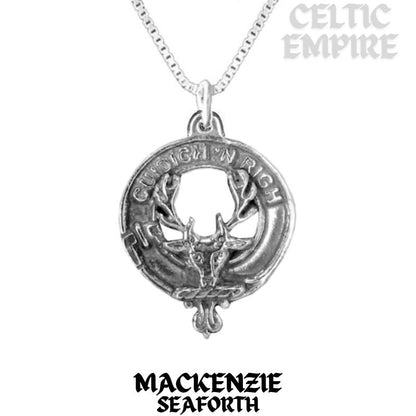 MacKenzie Seaforth Family Clan Crest Scottish Pendant