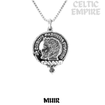 Muir  Family Clan Crest Scottish Pendant