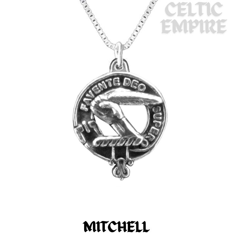 Mitchell Family Clan Crest Scottish Pendant