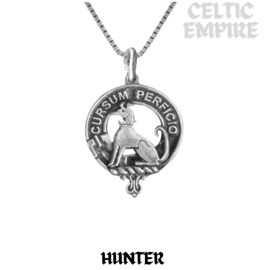 Hunter Family Clan Crest Scottish Pendant