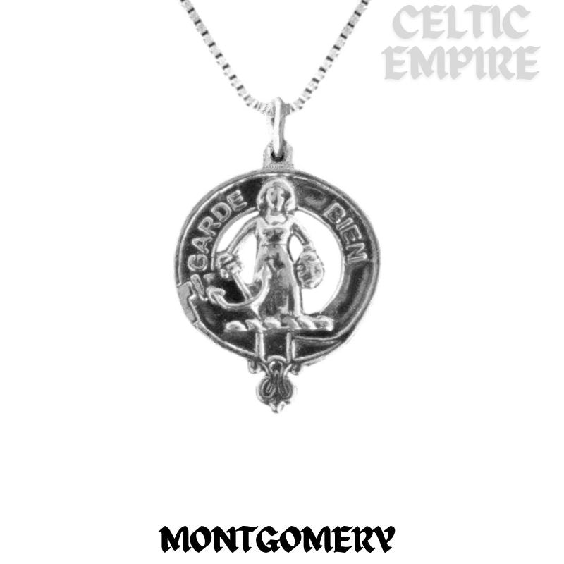 Montgomery Family Clan Crest Scottish Pendant