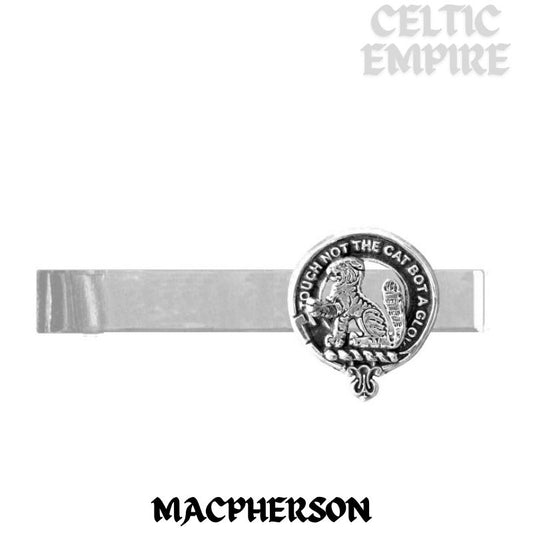 MacPherson Scottish Family Clan Clip Tie Bar