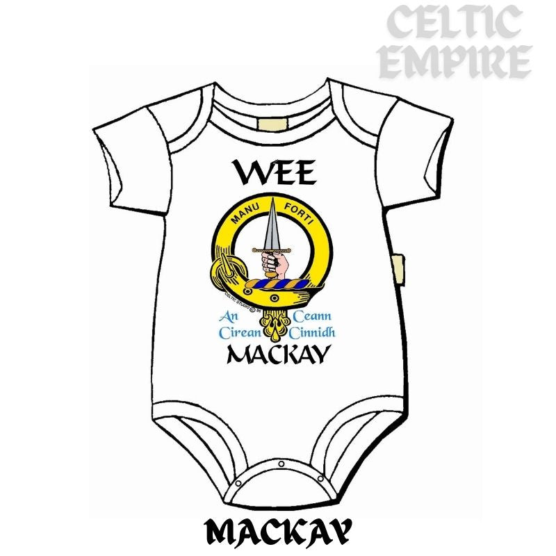 MacKay Scottish Family Clan Crest Baby Jumper