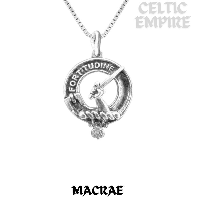 MacRae Family Clan Crest Scottish Pendant