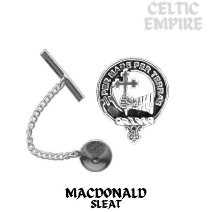 MacDonald (Sleat) Family Clan Crest Scottish Tie Tack/ Lapel Pin