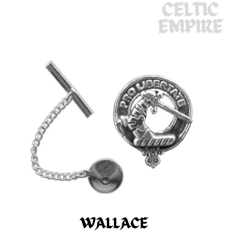 Wallace Family Clan Crest Scottish Tie Tack/ Lapel Pin