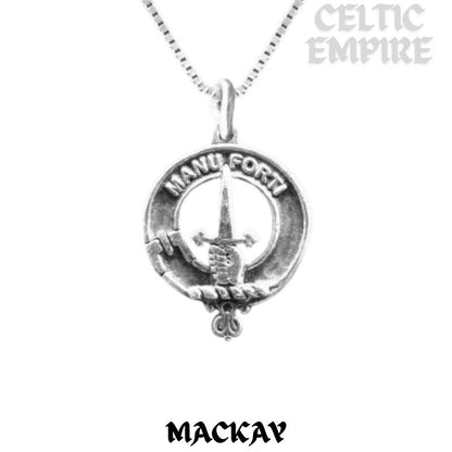 MacKay Family Clan Crest Scottish Pendant