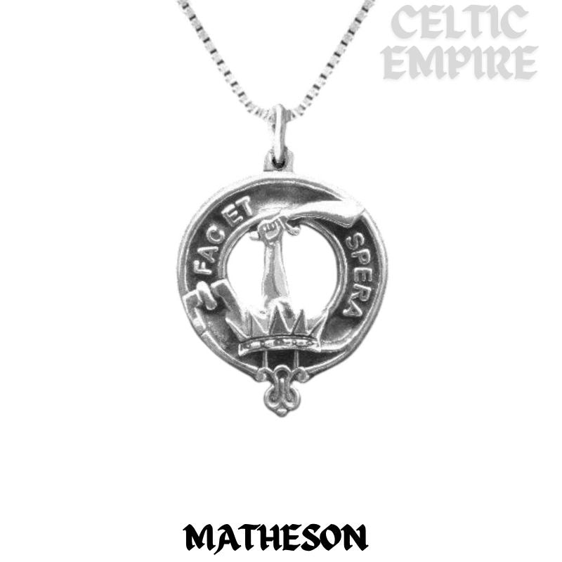 Matheson Family Clan Crest Scottish Pendant
