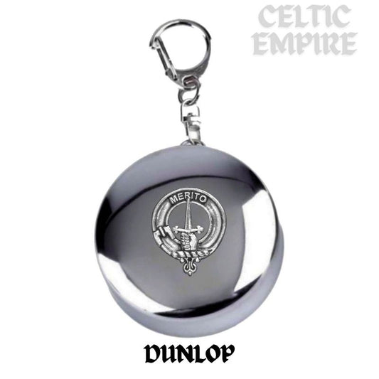 Dunlop Scottish Family Clan Crest Folding Cup Key Chain