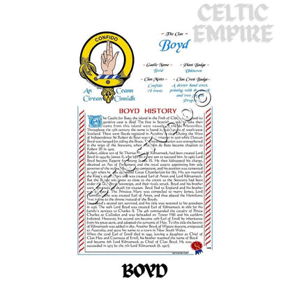 Boyd Scottish Family Clan History