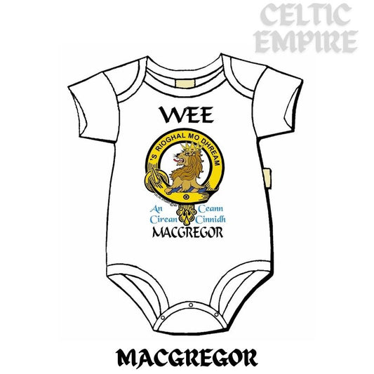 MacGregor Scottish Family Clan Crest Baby Jumper