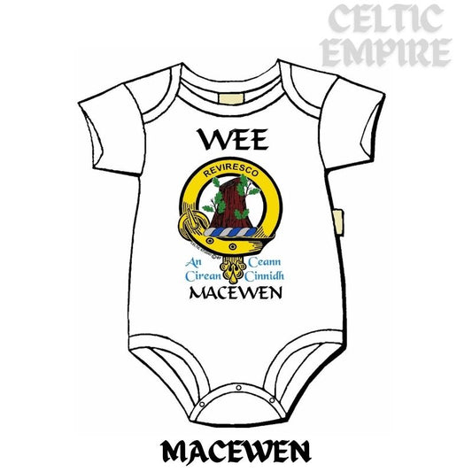 MacEwen Scottish Family Clan Crest Baby Jumper