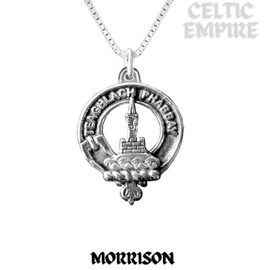 Morrison Family Clan Crest Scottish Pendant